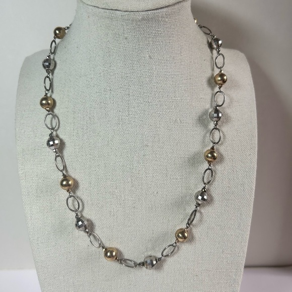 Vintage Sterling Silver 925 14 karat gold filled round beads Disco balls Bolivia - Picture 1 of 6